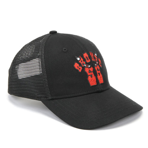 Bronze 56k - Bullseye Trucker Hat (Black)